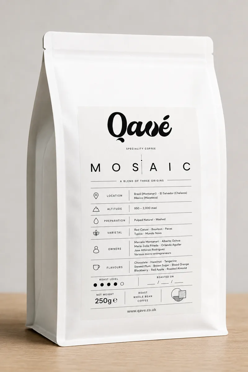 Coffee Beans Bag ( MOSAIC - 250g)