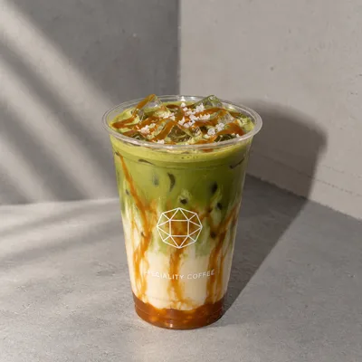 Salted Dates Matcha
